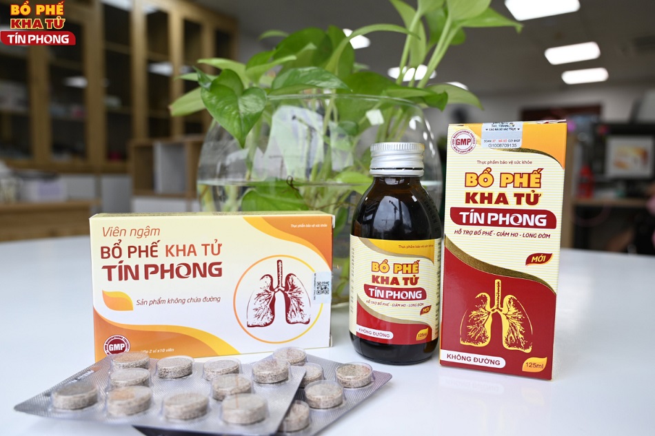 Bổ phế Kha tử Tín Phong giải pháp hiệu quả giúp giảm ho cho bé an toàn từ thảo dược tự nhiên